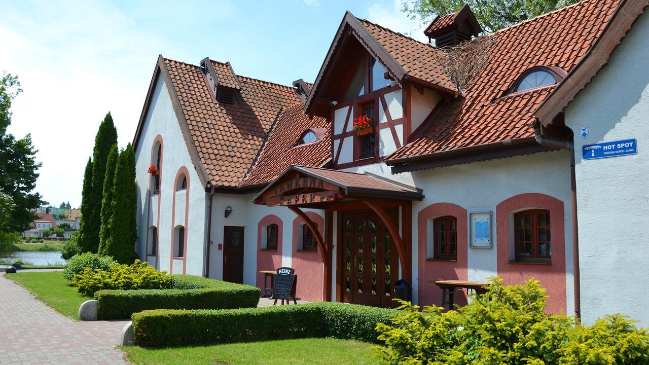 Hotel Tawerna Kaper Iława Exterior foto